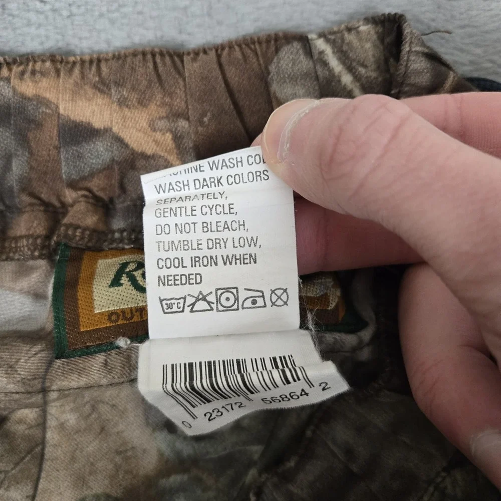 Remington Cargo Shorts Men XL Advantage Timber‎ Camo Hunting Nylon Outdoor
